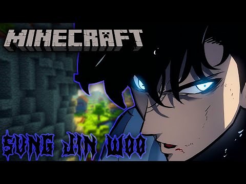 I Modded Minecraft to play as Sung Jin Woo (Solo Leveling Minecraft Mod)