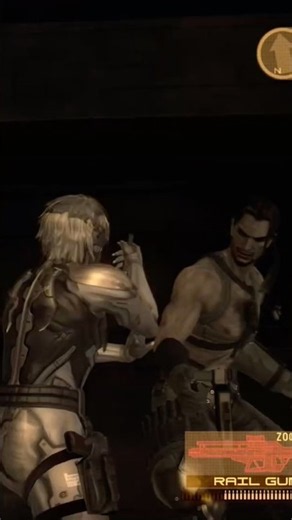 Raiden Fights Vamp and Snake Faces GEKKO #mgs4 #mastercollection #nintendoswitch2