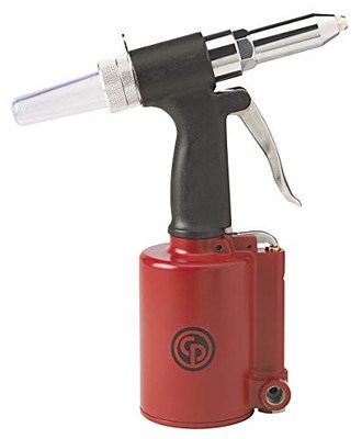 Chicago Pneumatic Air Hydraulic Riveter with Variable Nose Pieces (CP9882)