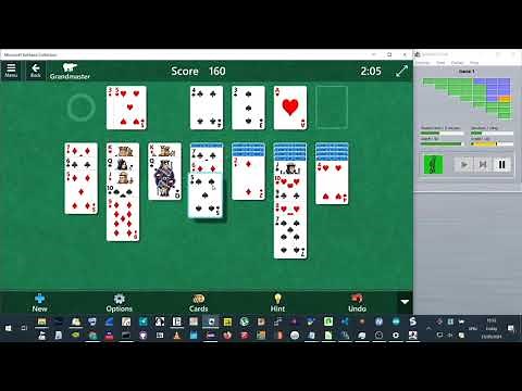 Solvitaire the Solitaire solver playing Klondike