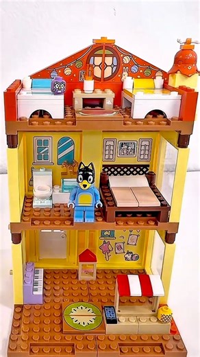 Bluey’s Home in LEGO Bricks! Build Bluey’s House | ASMR #satisfyingunboxing