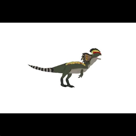 dilo Jurassic park accurado test #jurassicworld #animation
