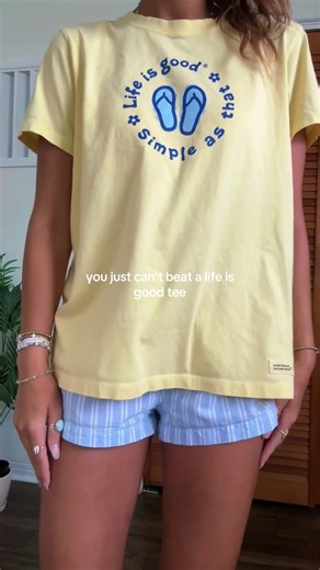 Life is Good Tees: Comfort and Style Combined