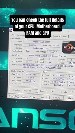 This is what you can use CPU-Z for in your Windows PC! 🤩💯