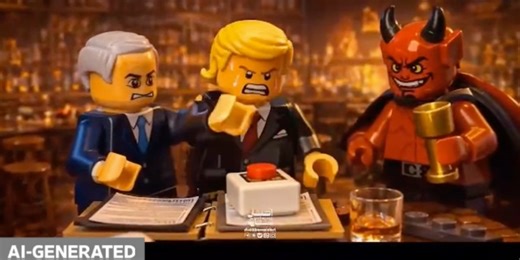 How Lego Became a Go-To Meme of the Propaganda Wars