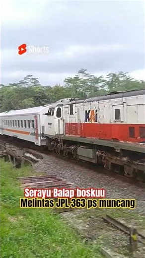 Salah Satu Kereta kebanggaan Ngapak Raya, yg jadi Favorit. #train #railroads #railway