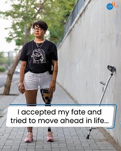 Despite losing a leg this girl is standing strong - - "Take the first step towards success with the Josh Skills App 👇https://joshskills.app.link/hCLGbjQARbb " | Josh Talks