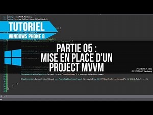 [WP8] 05 - Mise en place d'un projet MVVM