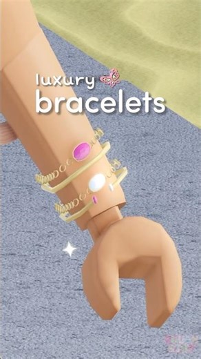 Luxury Roblox Bracelets ✨ #roblox #robloxugc