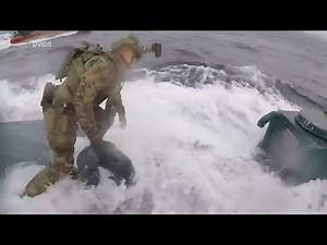 Video shows courageous Coast Guard officers in action at sea