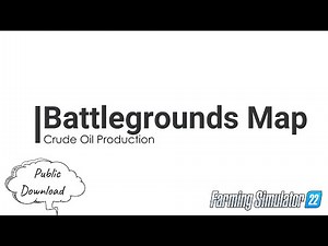 Crude Oil Production Guide - Battlegrounds Map - FS22