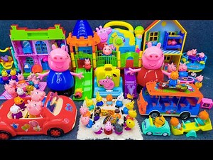 20 Minutes Satisfying Unboxing Peppa Pig Family House Playset, Peppa Pig Toys Collection Review