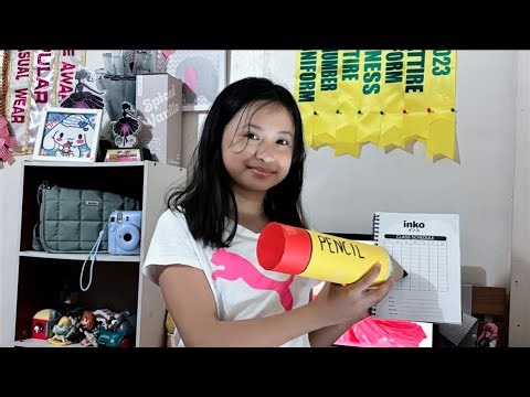 PRINGLES CONTAINER TURN INTO PENCIL CASE || #recycle #grade5sses #diy