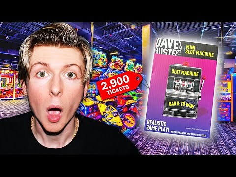 Can I Win a Mini Slot Machine at Dave and Buster’s Arcade?