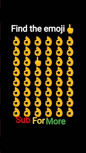 find the middle finger emoji next level challange