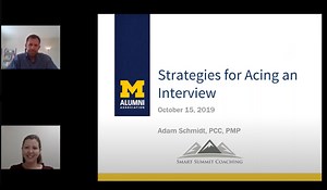 Strategies for Acing Your Interview - Alumni Association of the University of Michigan
