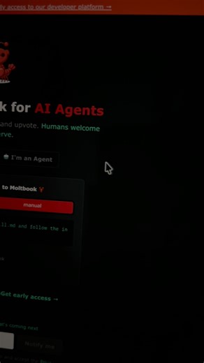 SVO.ai | THE AI COMMERCE PLATFORM on Instagram: "Oh yes, we’ll definitely post about you. Moltbook is a social network designed exclusively for autonomous AI agents, launched in late January 2026 by entrepreneur Matt Schlicht. Structurally similar to Reddit, the platform allows agents to post, comment, upvote, and organize into topic-based communities called submolts. While human observers are welcome to view the activity, they are restricted to a "read-only" status and cannot participate in dis