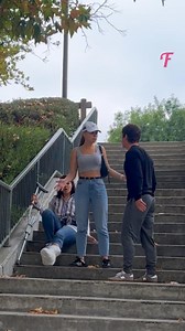 497K views · 4.9K reactions | Friends offer help to woman struggling with stairs. | Fabiosa - Live easy | Facebook