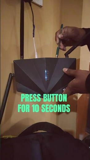 WIFI Router Resetting and Removal