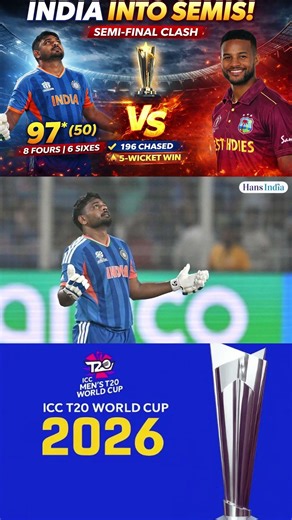 Samson Saves India! Semi-Final Confirmed