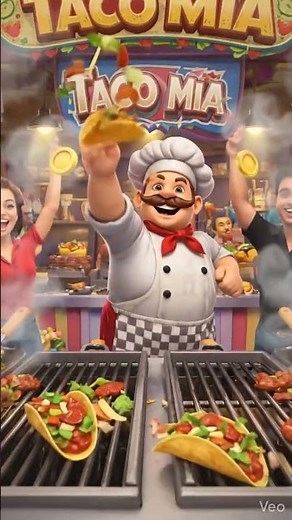 🔥Papa’s Taco Mia – Can You Handle This Taco Rush?! 🌮#gaming #games #fastfood #streetfood #foodshorts
