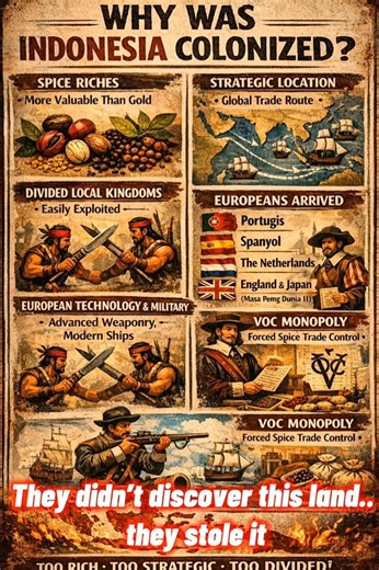 This is why the world invaded Indonesia…#history #facts #food