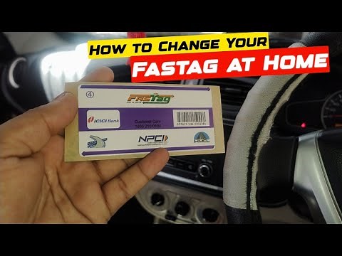 Easy FASTag Replace: Removing and Applying a New FASTag 2024