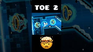 Why is TOE 2 so hard? #geometrydash #gdupdate #gd #deluxe12 #gaming #gameplay #shorts #retro