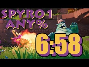Spyro Reignited Trilogy (PC) "Spyro 1 - Any%" speedrun in 6:58 [Former WR]
