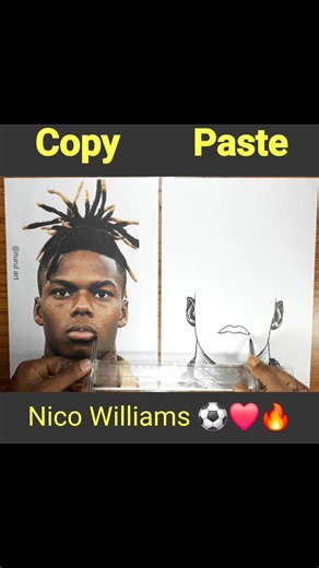 How to Draw Nico Williams Step by Step | Realistic Pencil Sketch Tutorial for Beginners
