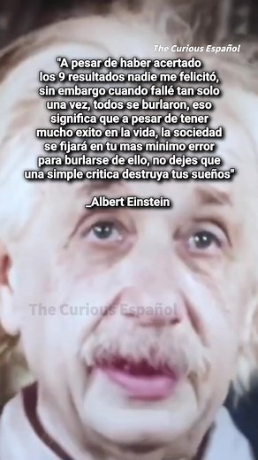 Lección de vida de Albert Einstein en la tabla del 9