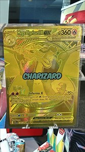 So… we did it. We bought the Golden Mega Charizard X. It’s bold, it’s shiny, and it definitely made us pause for a second... but that’s part of the fun, right? Here’s to big pulls, bold choices, and an amazing community. We appreciate you. #OnTheLevelCollectors #OTLC #CardCollecting #TCGCommunity #Charizard #GoldenCharizard #CollectorsLife #HobbyLife | On The Level Collectors