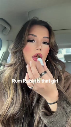 #rumraisin #rumraisinlipstick #revlon @Revlon Cosmetics
