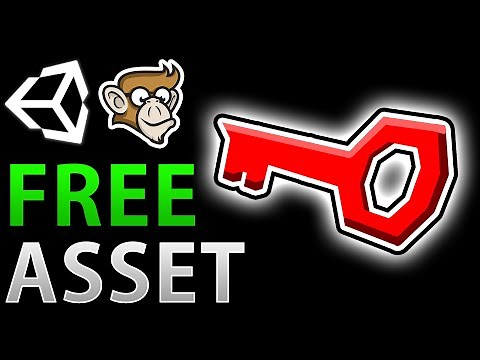 My first FREE Asset Store Package! Key Door System!