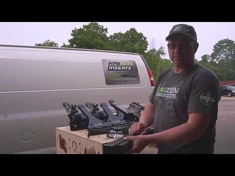 VanTech Ladder Rack Installation with ratchet straps