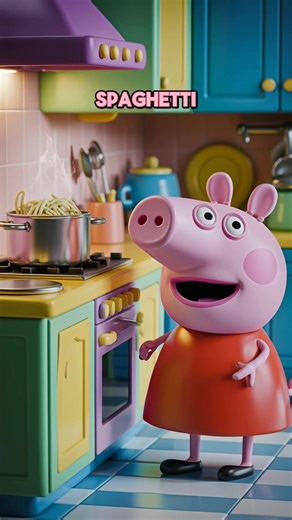 Chef Peppa’s Spaghetti Surprise! 🍝 #peppapig #peppa | Life is Piggy