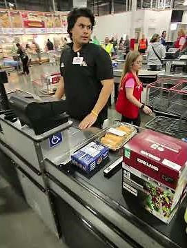 Instacart shopper Costco checkout process