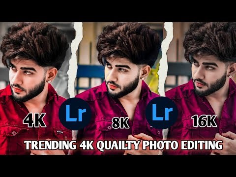 4K vs 8K vs 16K Photo Editing in Lightroom 😱 | Real Quality Test