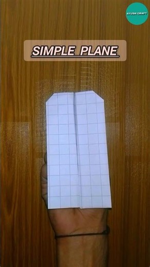 How To Make A Simple New Paper Plane In Tutorial Jet Flying Paper Plane viral #shortsviral #craft
