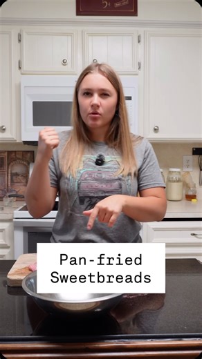 Ashley French on Instagram: "Sweetbreads are the glands from the thymus and pancreas and carry a unique flavor that isn’t quite as strong as most other organ meats. It’s more nutrient-dense than muscle meats and contains many different vitamins and minerals. Also it taste soooo good 😍 Use code PRIMALGAL to get 15% off my favorite meat seasoning “Pluck”. Link in bio 👉🏼 ~~~ #food #healthyfood #yum #delicious #health #meateater #meat #sweetbreads #organmeats #primal #primitive"