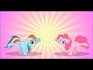 Rainbow dash & Pinkie Pie Dancing to Party Party Party