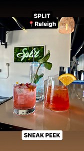 Say hey to your new fav bar on Glenwood 😏 @split.raleigh This vibey two-story tequila lounge music burrow cranks out incredible cocktails inspired by oh-so-juicy celeb breakups. 👀 Last night, Offliners got an exclusive sneak peek of their space and vibed in their upstairs lounge, lively bar, and outdoor patio. Wondering how to snag tickets to exclusive events like this? Click the link in our bio to join the club✨ #explorethetriangle #raleigh #tequilalounge #livemusic | Offline Restaurant Club
