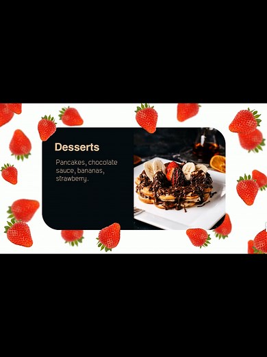 ‏Day 3 - Tutorial Making a menu presentation in PowerPoint