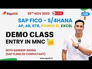 New Batch Starting from 30 Nov 2025 | Squnik