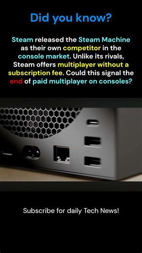 Steam Releases their own Console #technology #console #steam
