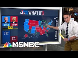 Steve Kornacki Explains Trump's Must-Have States On Battleground Map | MSNBC