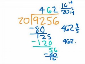 Double Digit Division with Multiples of 10