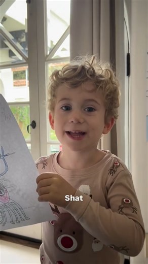 Heather Pasternak on Instagram: "My 4 year old very earnestly drew and named his very own alien 🤣⚰️🤣⚰️ who’s going to tell him ??? #fyp #toddlerlogic #momlife #momsofinstagram #shat"