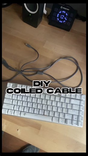DIY Coiled Keyboard Cable Tutorial