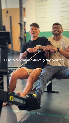 Trapeze Rec. Club | That moment when you say “You too” to the Club Crew… and now you’re both deep in a Muay Thai class and a cold plunge together. 😂 . . . . .... | Instagram